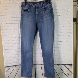 Silver Jeans Women's Straight Leg Blue Denim